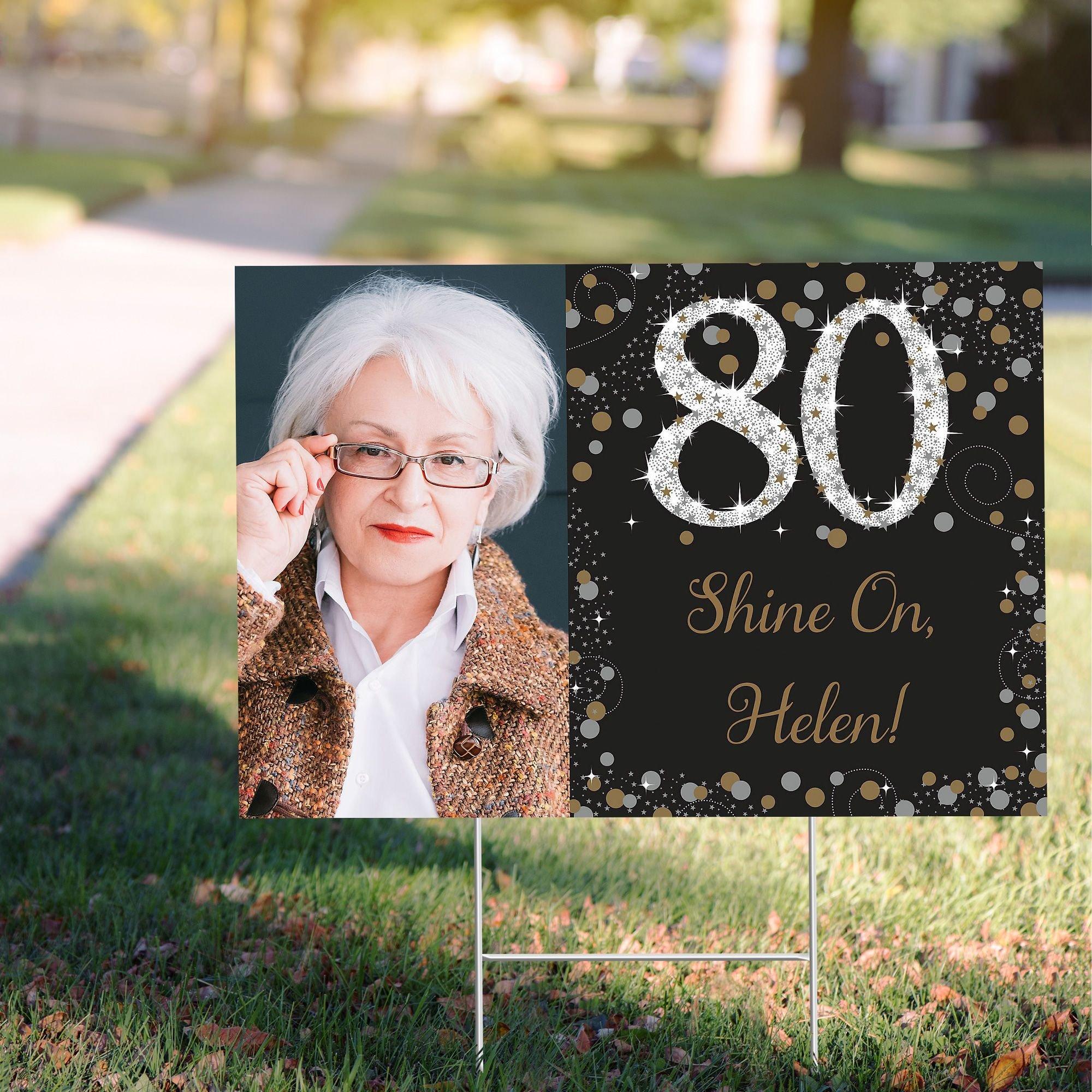 80th Birthday Party Supplies, Decorations & Ideas